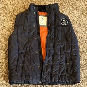 Abercrombie & Fitch Kids Navy Quilted Jacket